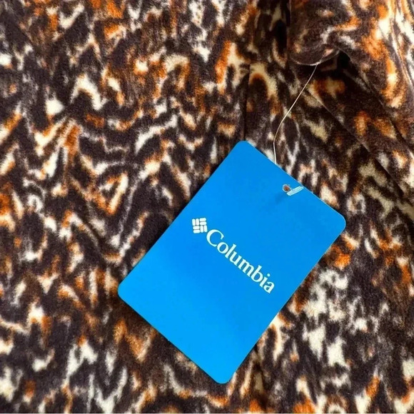 Columbia Ali Peak Fleece Tunic Sweater Turtleneck Kangaroo Pockets size S NWT - Picture 11 of 11